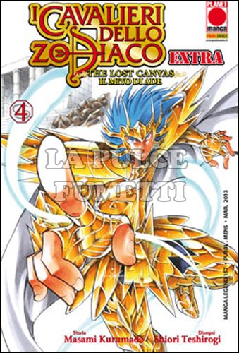 MANGA LEGEND #   157 - CAVALIERI DELLO ZODIACO THE LOST CANVAS EXTRA 4